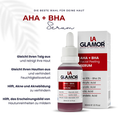 AHA+BHA Peeling Serum - 30ml Glasflasche