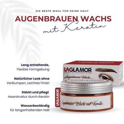 Augenbrauen Wachs mit Keratin - 50ml