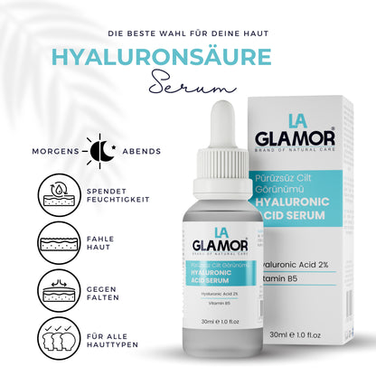 Hyaluronsäure Serum - 30ml Glasflasche