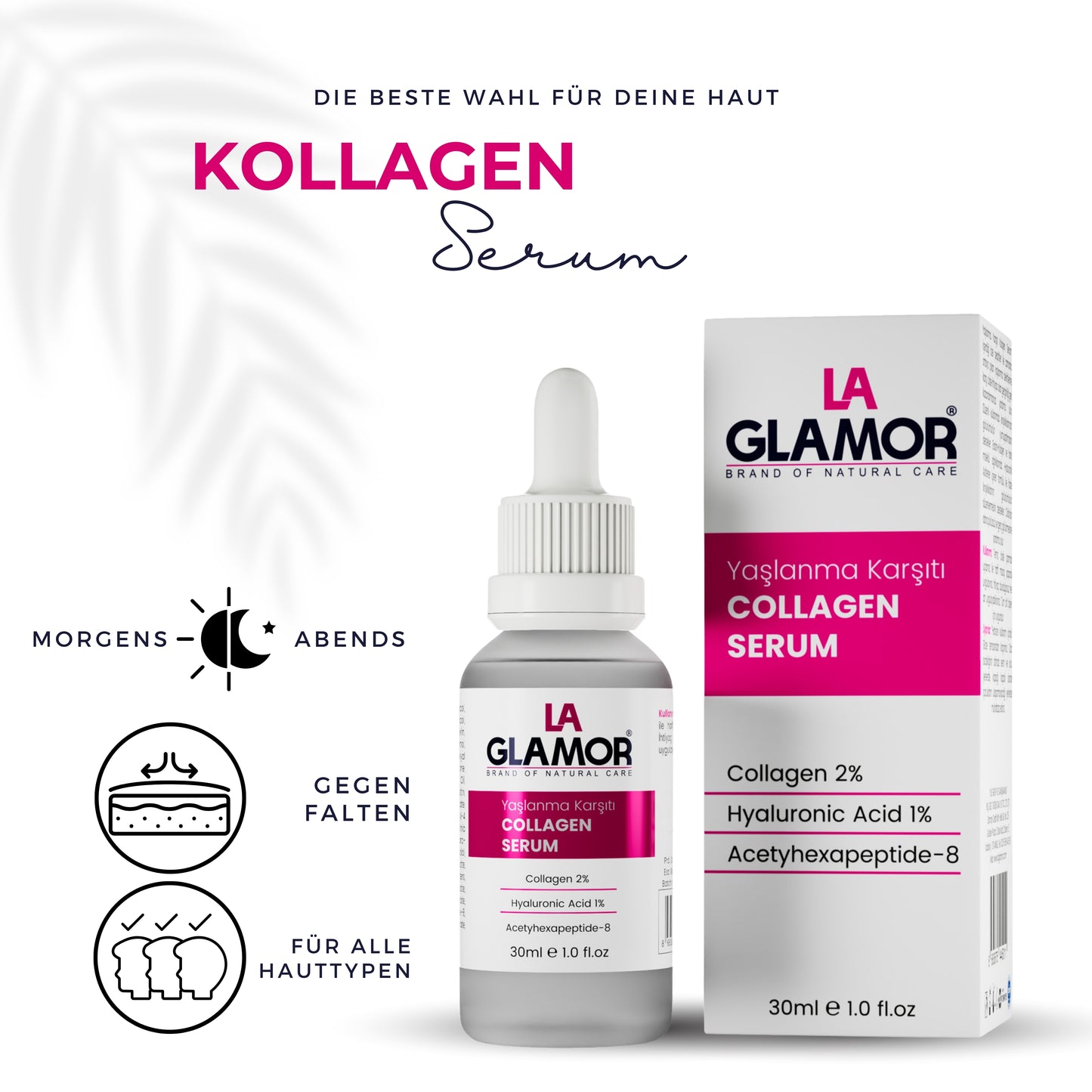 Kollagen Serum - 30ml Glasflasche