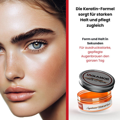 Augenbrauen Wachs mit Keratin - 50ml