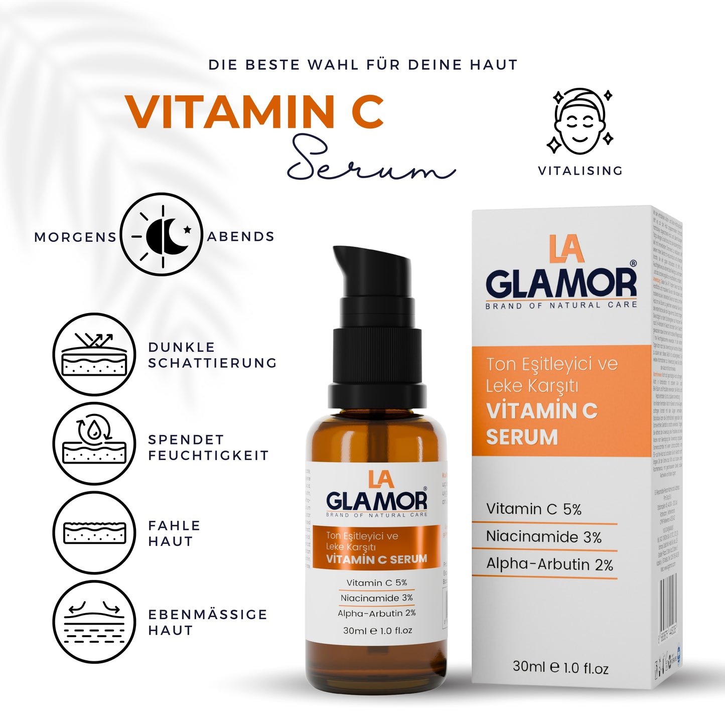 Vitamin C Serum - 30ml Glasflasche